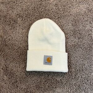 Carhartt Cream / White Beanie
